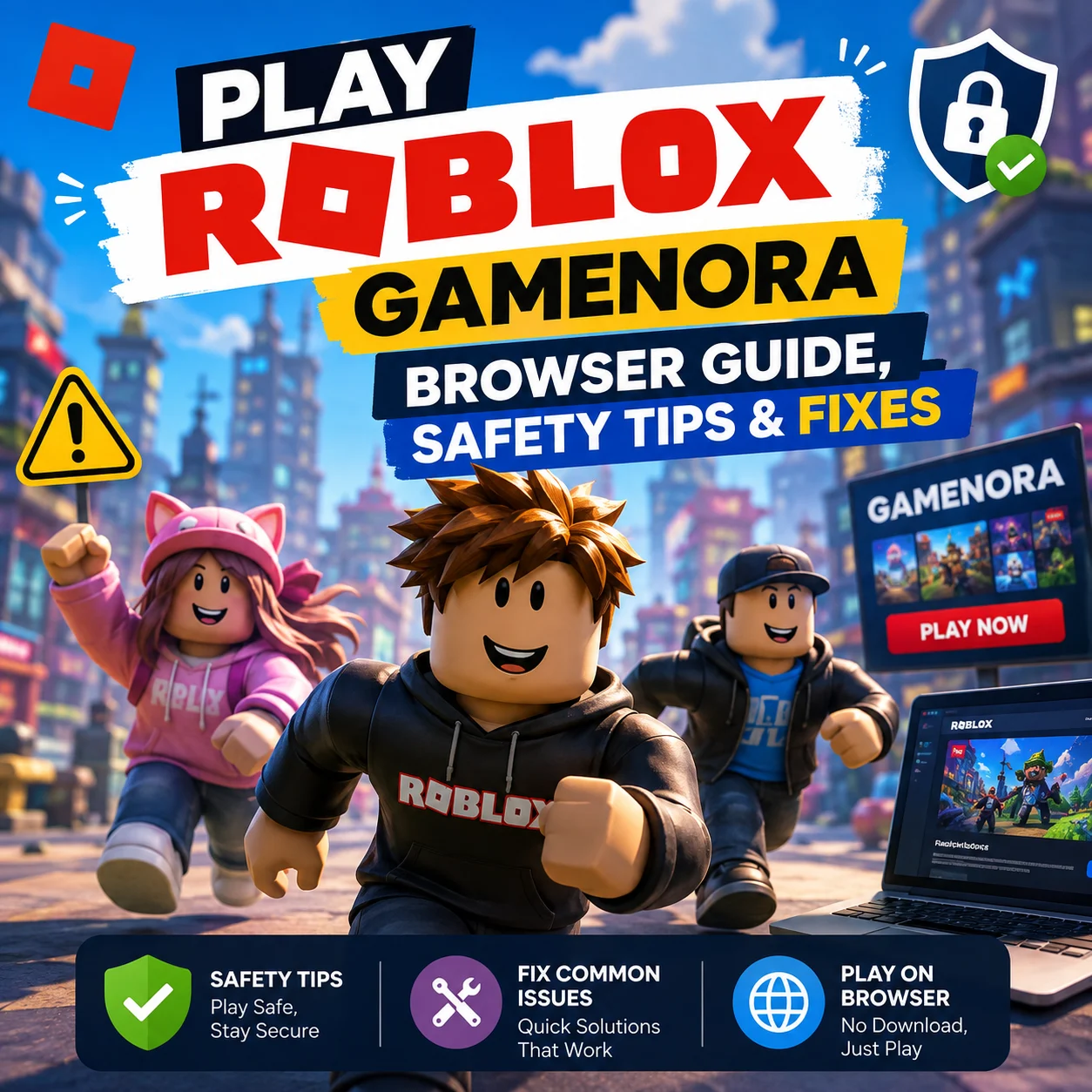 Play Roblox Gamenora: Browser Guide, Safety Tips & Fixes